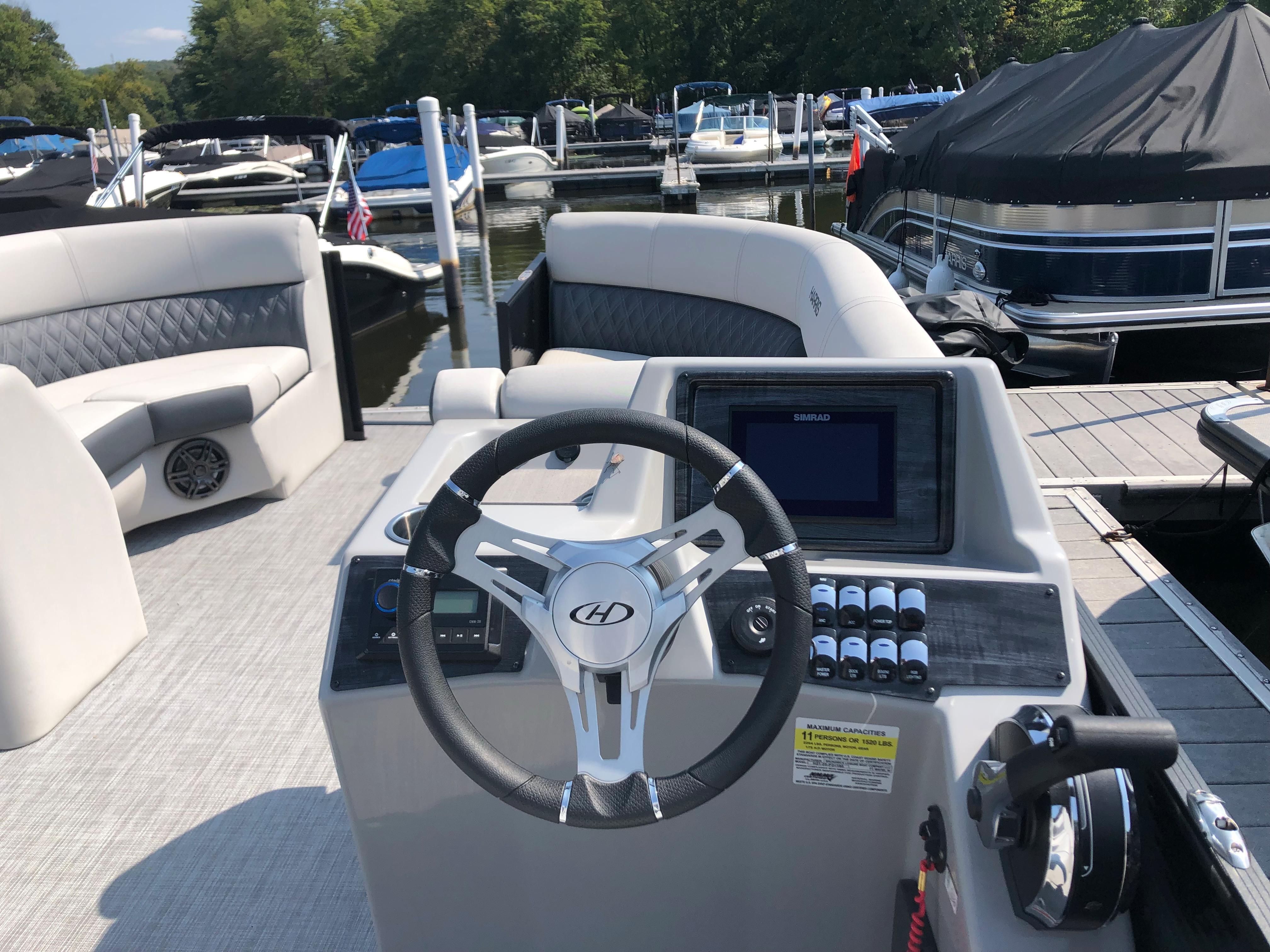 2022 Harris Flotebote Sunliner 210 MarineMax Lake Hopatcong